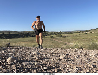 Seligman Airport run + Adam