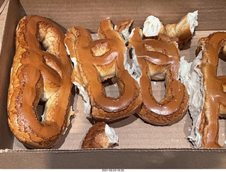 Philly pretzels