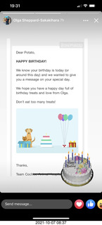 Barclay Prime restaurant  - birthday cake