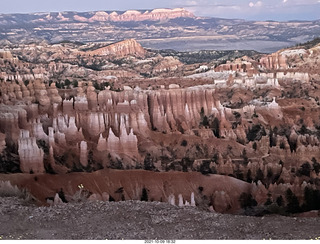 251 a18. Bryce Canyon Amphitheater at sunset