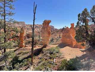 174 a18. Bryce Canyon Fairyland Trail hike