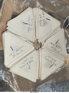 my hexflexagon stuff from 1974 and 1975