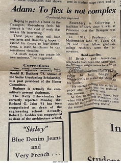 my hexflexagon stuff from 1974 and 1975