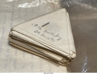 17th birthday hexaflexagon - 24 facets