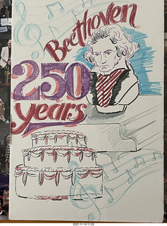 Scottsdale Arts - Carolyn Aynon Singers - Beethoven 250th poster