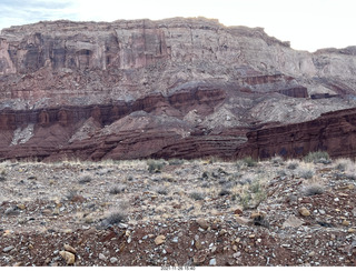 41 a19. Utah back country - Hidden Splendor airstrip area on the ground