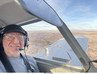 71 a19. Adam flying N8377W