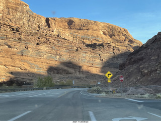 7 a19. driving from moab to fisher towers - Route 128