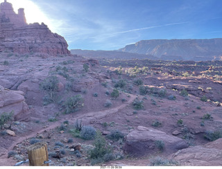 32 a19. Fisher Towers trailhead