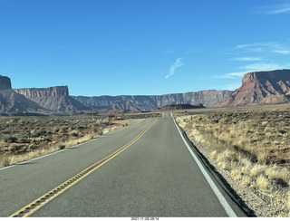 55 a19. driving from fisher towers