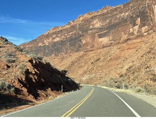 62 a19. driving from fisher towers