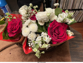 my birthday bouquet - my cat Max