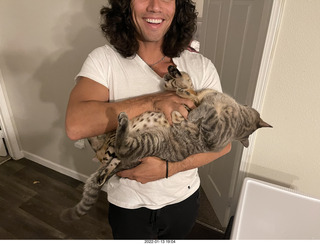 cat Potato and kitten Pickle cat Potato and kitten Pickle