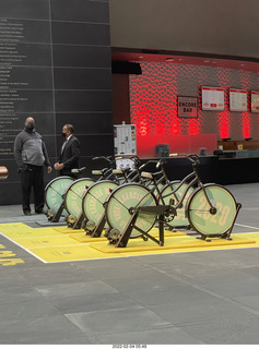 Philadelphia trip - Kimmel Center - bikes