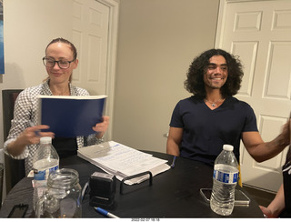 finance person and Anthony