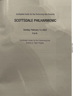 Scottsdale Arts - Scottsdale Philharmonic program