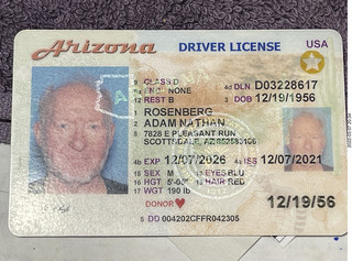 my driver license