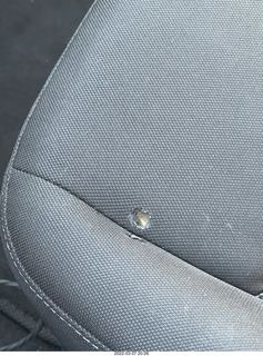 Cairns, Australia run - Cairns Botanical Garden - cigarette pack with warnings