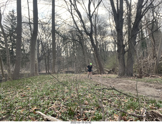 Tookany Creek Park run + Adam