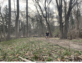 Tookany Creek Park run + Adam