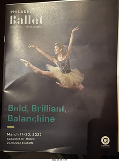 Philadelphia Ballet - Bold Brilliant Ballanchine program