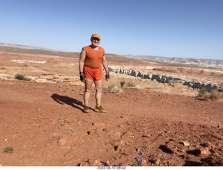 Bryce Canyon Fairyland Trail hike - Adam