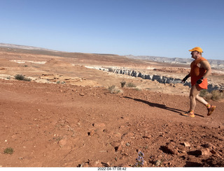 Bryce Canyon Fairyland Trail hike - Adam