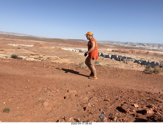 Bryce Canyon Fairyland Trail hike - Adam