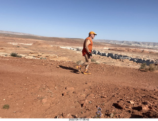 Zion National Park - Scout Landing - Angels Landing hikers - Adam