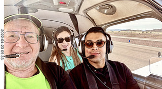 Adam flying N8377W over the Grand Canyon