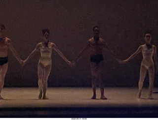Philadelphia Academy of Music - dancers on stage - curtain call