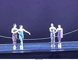 Philadelphia Academy of Music - dancers on stage - curtain call