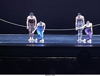 Philadelphia Academy of Music - dancers on stage - curtain call