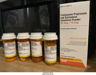 Ballet Arizona warming up at Desert Botanical Garden - person with Pilobolus shirt