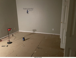 home upstairs floor project