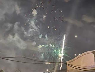 Anthony driving in reverse