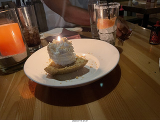 very nice dessert for Anthony's birthday