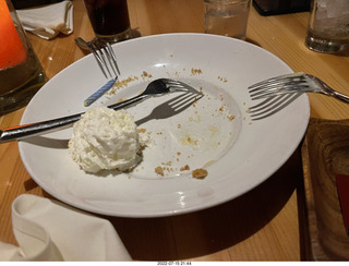 very nice dessert for Anthony's birthday after eating