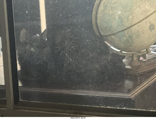 my cats Devin and Miss Pris atop my tapes