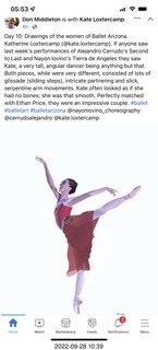 Facebook - don middleton's drawing of kate loxtercamp