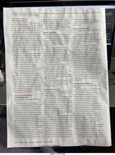 Princeton Alumni Weekly - Steve Maurer obituary