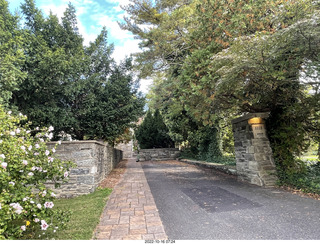 Philadelphia - Elkins Park - my sister's driveway