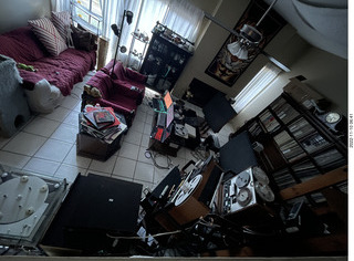 wide angle view of my whole hifi