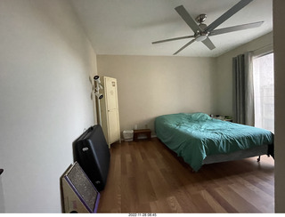 my hifi room from above on the stairs - the window