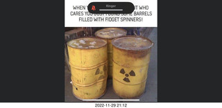 Facebook - barrels with facebook spinners