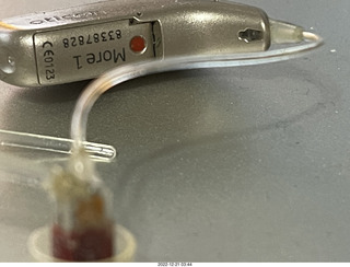 mismatched hearing aids control on iPhone