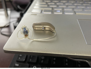 Oticon hearing aid close-up