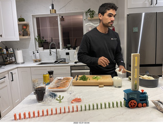 my terrace roof + Anthony and Olga