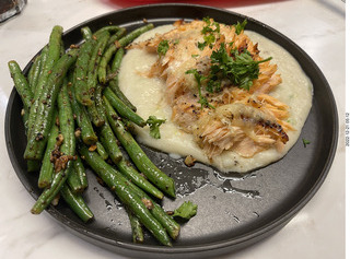 Happy Birthday to me! An incredibly scrumptious dinner cooked by anthony