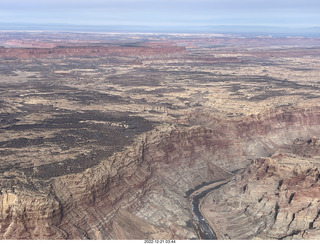 44 a1n. aerial - Cataract Canyon